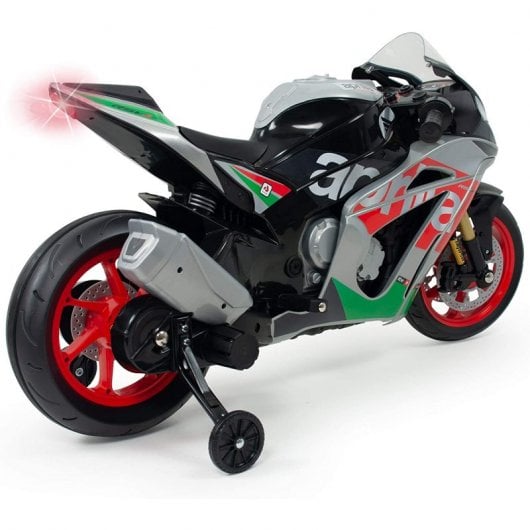 Injusa Moto Eléctrica Racing Aprilia con Licencia Oficial 12V