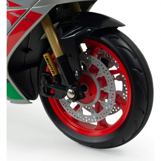 Injusa Moto Eléctrica Racing Aprilia con Licencia Oficial 12V