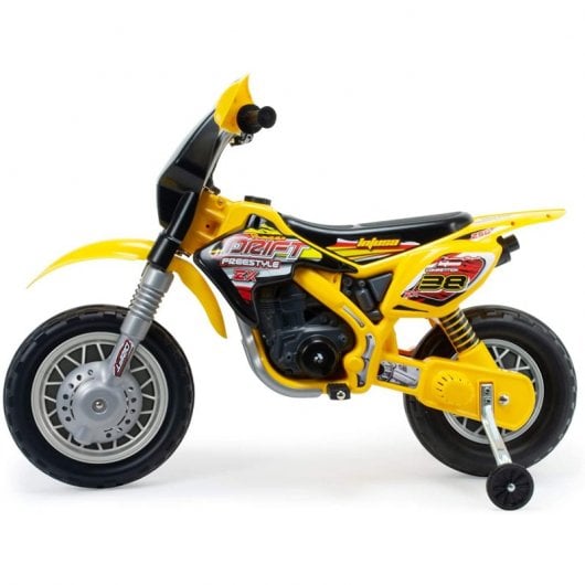 Injula Moto Eléctrica Motocross Thundermax VX 12V Amarilla/Negra