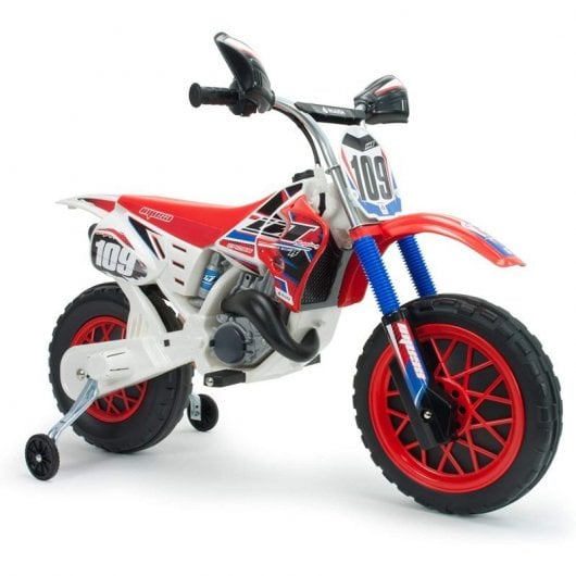 Injusa Moto Eléctrica Motocross CR 6V Roja