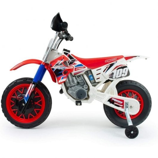 Injusa Moto Eléctrica Motocross CR 6V Roja