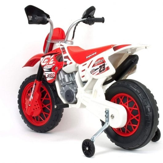 Injusa Moto Eléctrica Motocross CR 6V Roja
