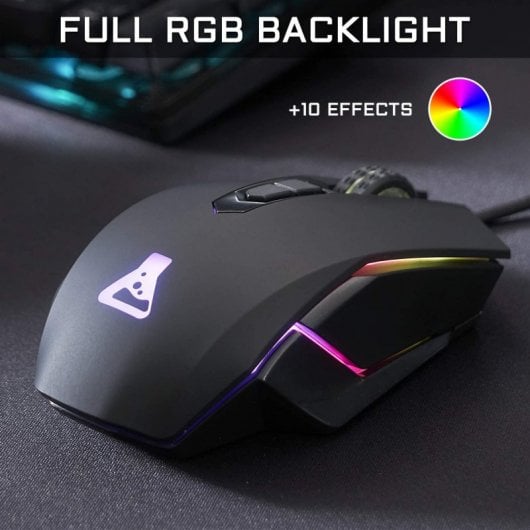 The G-Lab Kult Radium Ratón Gaming RGB 4800DPI