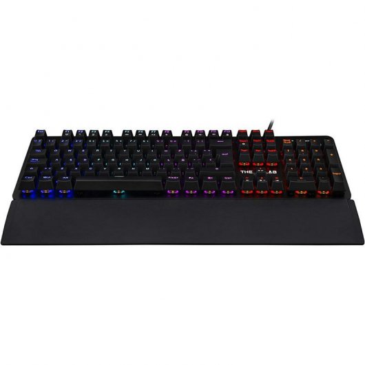 The G-Lab Keyz Carbon E Teclado Mecánico Gaming Retroiluminado Switch Azul