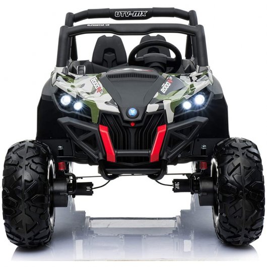 RuRunRunToys Quad Boogie 4x4 Coche Eléctrico 12V Camuflaje