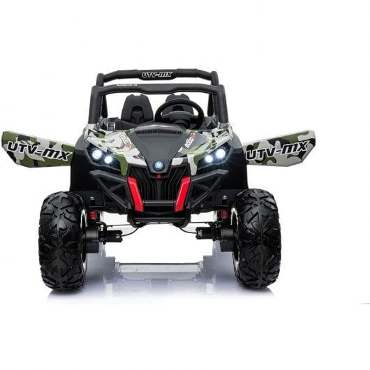 RuRunRunToys Quad Boogie 4x4 Coche Eléctrico 12V Camuflaje