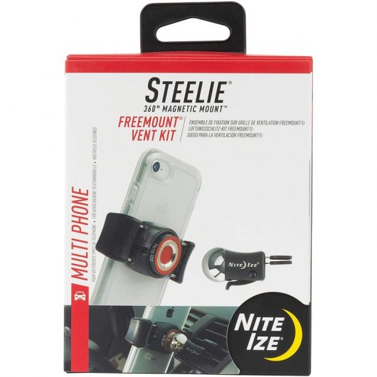 Nite Ize Steelie FreeMount Soporte de Coche Universal para Smartphones