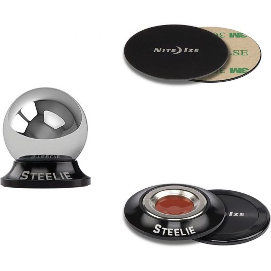 Nite Ize Steelie Orbiter Dash Kit Soporte de Coche Universal para Smartphones