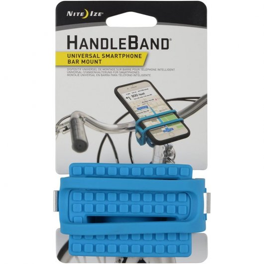 Nite Ize Handleband Soporte de Bicicleta Azul para Smartphones