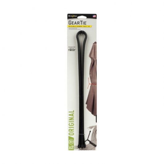 Nite Ize Gear Tie 32 Pack 2 Bridas Reutilizables 813mm Negro