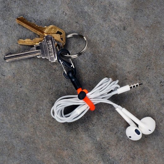 Nite Ize Gear Tie Clippable Twist Pack 2 Bridas Reutilizables 76mm Rosa