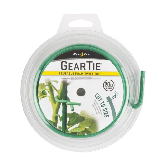 Nite Ize Gear Tie 20 Brida/Cable Reutilizable 6m Verde