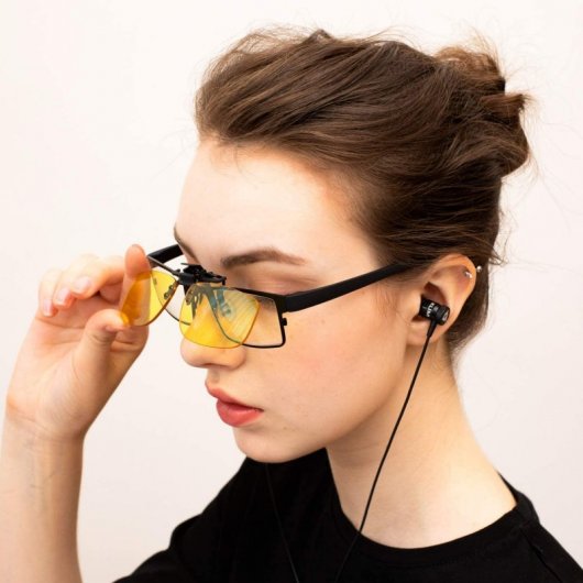 Klim Protect OTG Gafas Anti Luz Azul de Clip