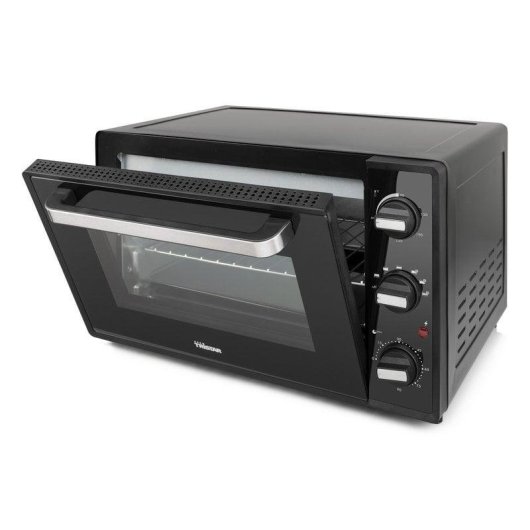 Mini Backofen Tristar OV-3635 Umluft 48L 2000W Schwarz Edelstahl