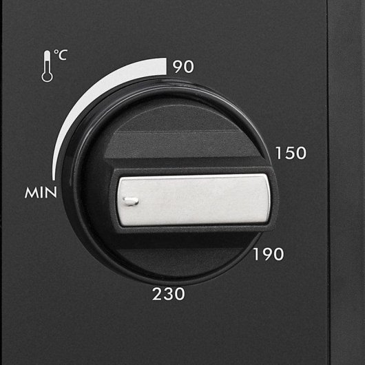 Mini Backofen Tristar OV-3635 Umluft 48L 2000W Schwarz Edelstahl