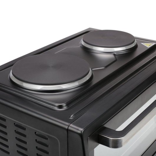 Horno Sobremesa Tristar OV-1443 Manual 38L 3100W Negro con 2 Placas