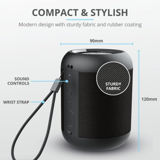 Trust Rokko Altavoz Bluetooth 10W Negro