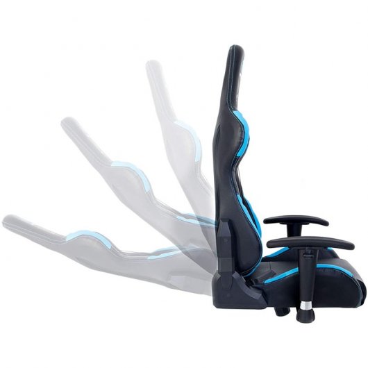 CoolBox DeepGaming DeepCommand Silla Gaming Negra/Azul