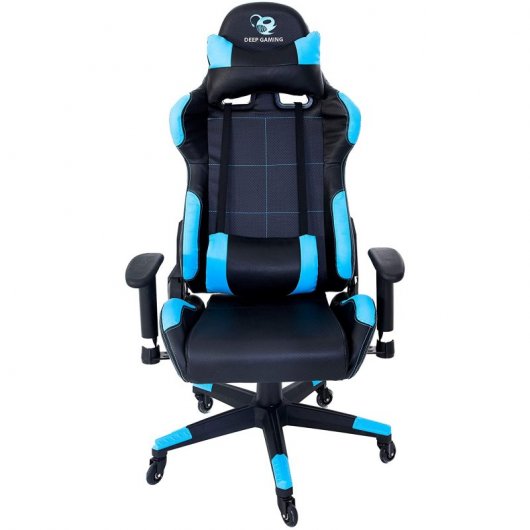 CoolBox DeepGaming DeepCommand Silla Gaming Negra/Azul