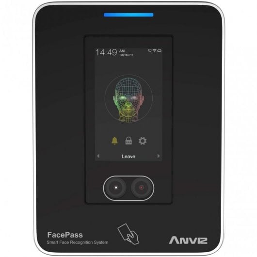 Anviz Facepass 7 Detección de Presencia Facial y RFID