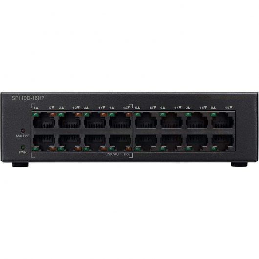 Cisco SG110D-16 Switch 16 Puertos Fast Ethernet