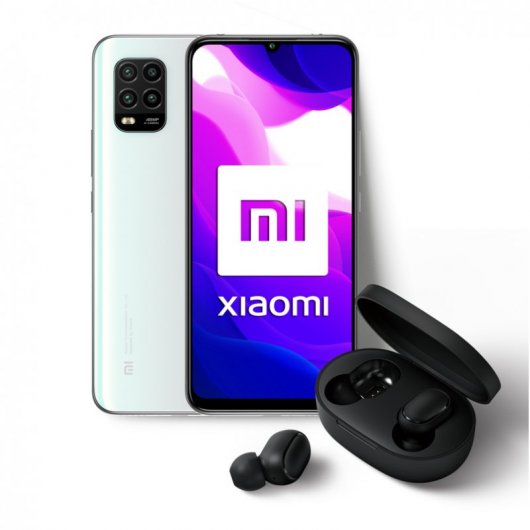 Xiaomi Pack Mi 10 Lite 5G 6/128GB Blanco Libre + Mi True Wireless Earbuds