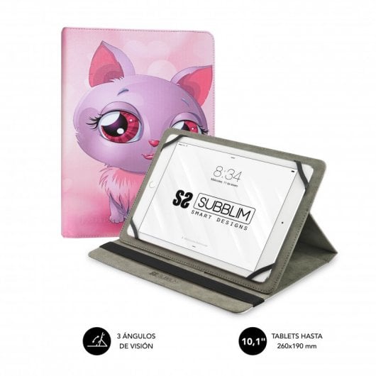 Custodia Subblim Trendy per tablet Cat 10.1".