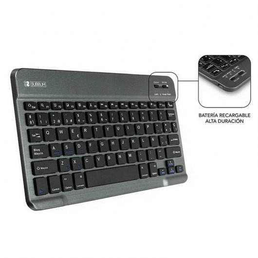 Subblim Keytab Pro Bluetooth Lilás para Tablet 10.1"