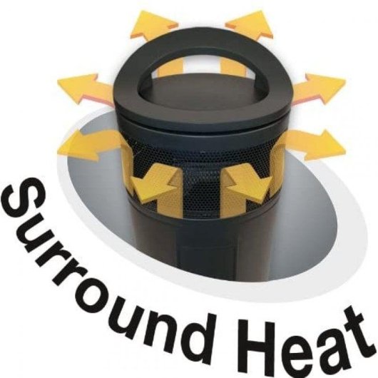 Honeywell HZ-435E Calefactor Cerámico 1800W