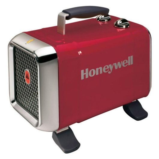 Honeywell HZ-510 Calefactor Cerámico Termoventilador 1800W Rojo