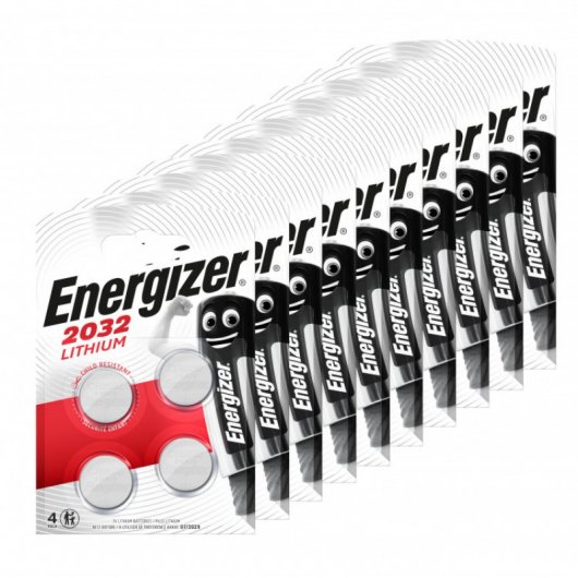 Energizer Pilas de Litio CR2032 Pack 40 Unidades
