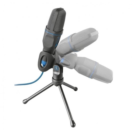 Trust 23790 Micrófono Condensador Omnidireccional USB Negro