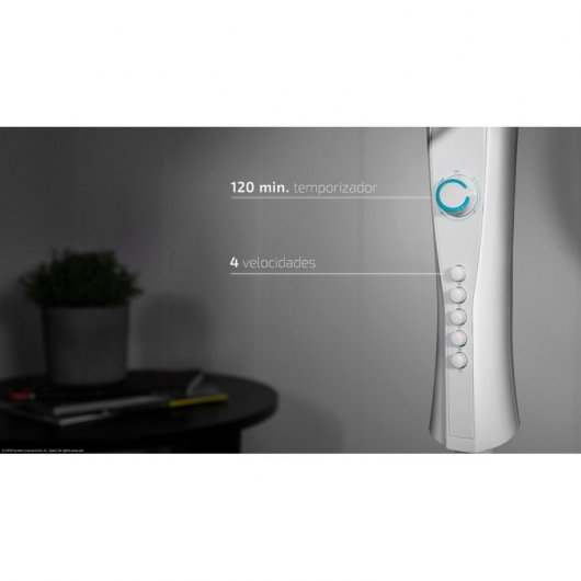 Cecotec ForceSilence 520 Power White Ventoinha de Pé 50W