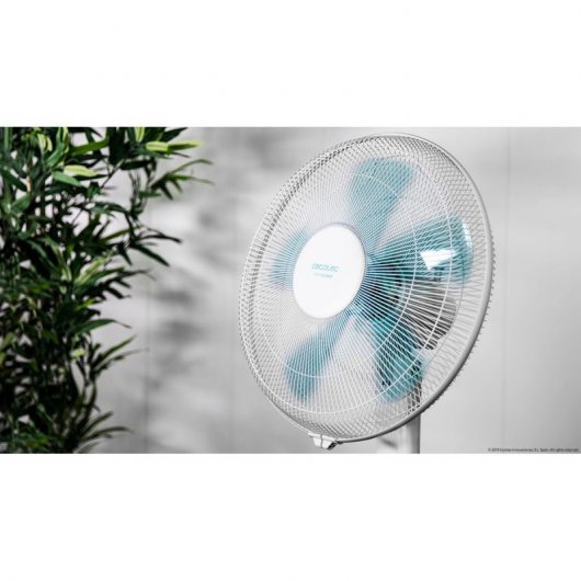 Cecotec ForceSilence 520 Power White Ventoinha de Pé 50W