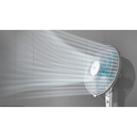 Cecotec ForceSilence 520 Power White Ventoinha de Pé 50W