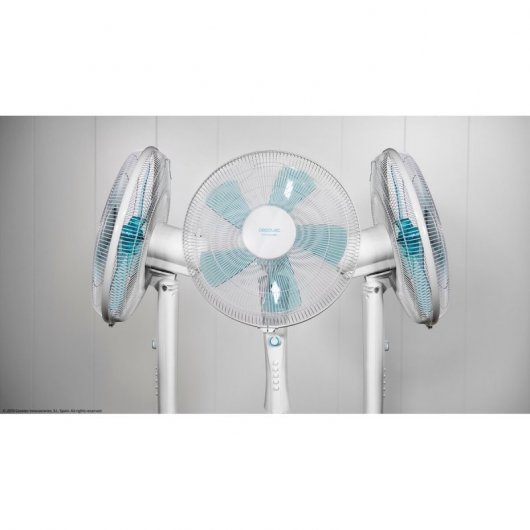 Cecotec ForceSilence 520 Power White Ventoinha de Pé 50W