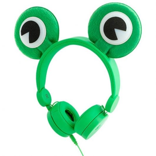 Avenzo AV-HP2100 Auriculares con Luces LED Rana Verde