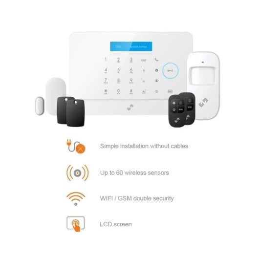 Nivian NVS-A6WG Kit de Alarma