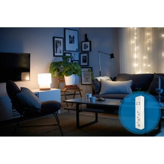 Prise intelligente Nivian NVS-PWSTRIPF-W Wi-Fi Commande vocale 3x Schuko 4x USB