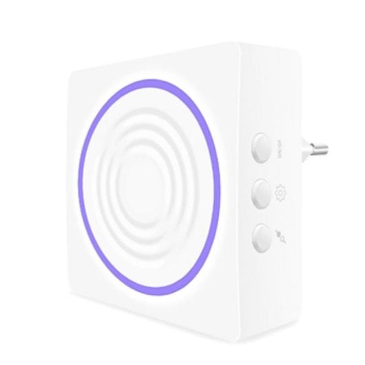 Allarme Nivian NVS-S6B Wireless 433 MHz Sirena Interno Miniatura con Luce di Avviso