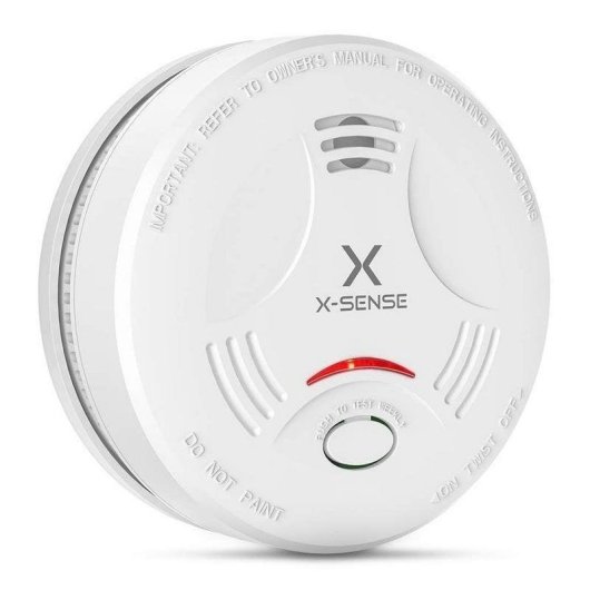 Detector de Humo y Gas X-Sense SD11 Fotoeléctrico Alarma 85 dB Batería 10 Años
