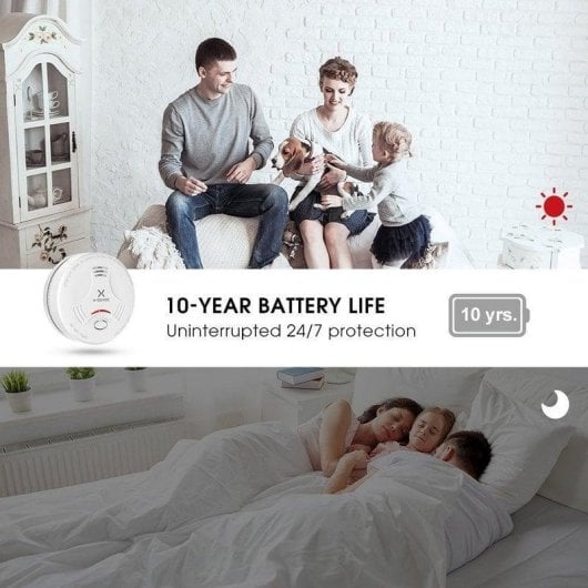 X-Sense SD11 Detector de Humo con Alarma de Incendio Inteligente