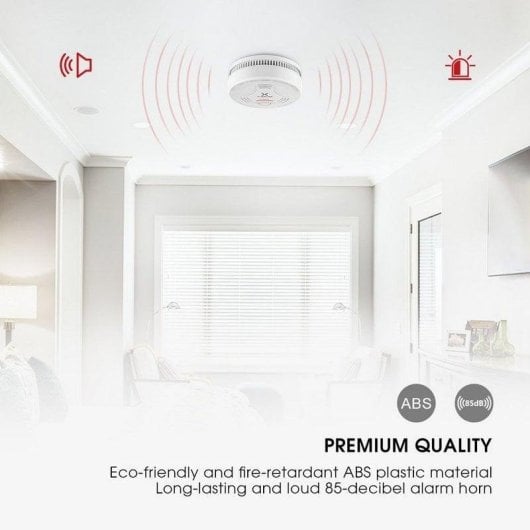 X-Sense SD11 Detector de Humo con Alarma de Incendio Inteligente