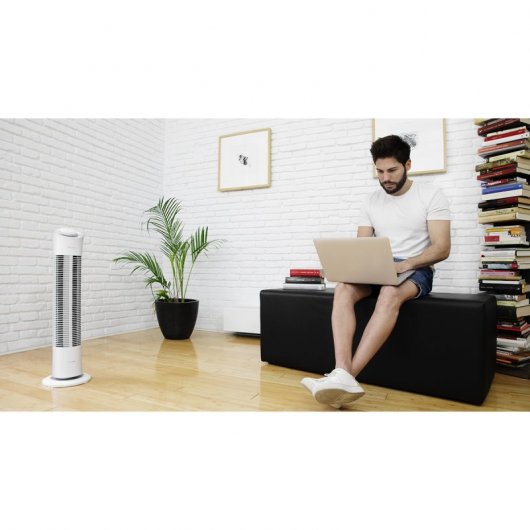 Cecotec ForceSilence 6090 Skyline Ventilador de Torre 45W