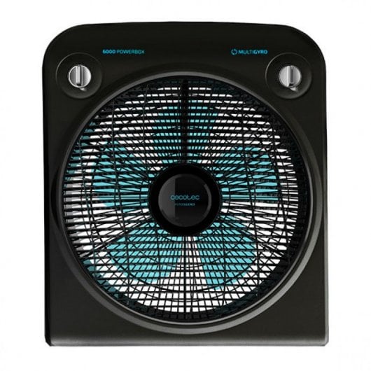Cecotec ForceSilence 6000 PowerBox Black Ventilador de Suelo 50W