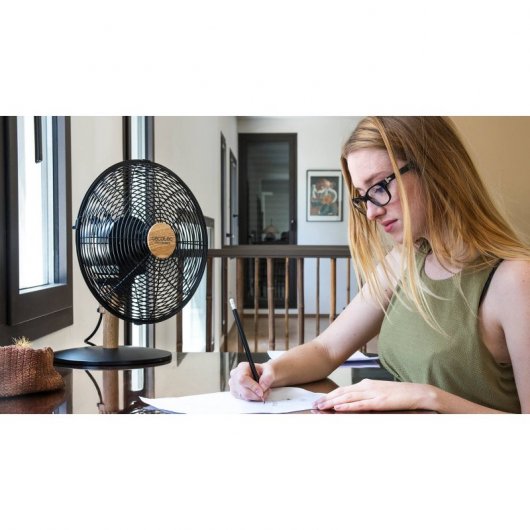 Ventilatore da tavolo Cecotec ForceSilence 560 Woodesk 45W
