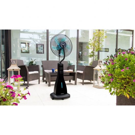 Cecotec ForceSilence 690 Freshessence Ventilador con Nebulizador Digital 90W