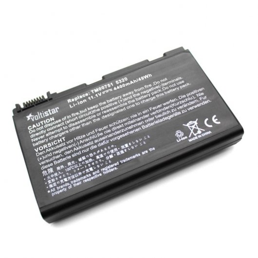 Voltistar BATACERGRAPE Batería 11.1V 4400mAh 6 Celdas para Acer