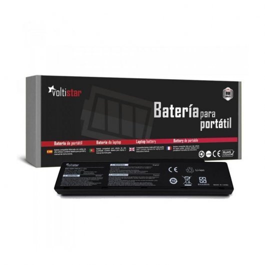 Voltistar BATEUP Akku 10,8V 4400mAh 6 Zellen für Packard Bell