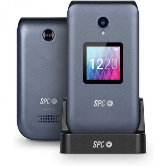 SPC Jasper Telemóvel Sénior Cinzento/Preto